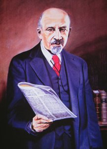 William Edward Burghardt du Bois (1868-1963) (olej na płótnie) autorstwa American School