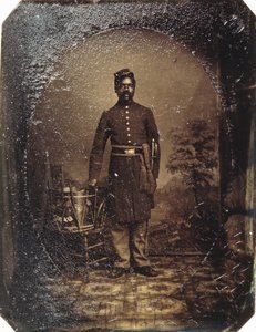 William J. Netson, 54. pułk piechoty Massachusetts, ok. 1863 r. (typ blaszany) autorstwa American School