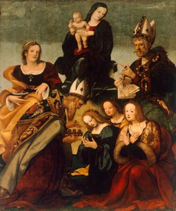 Madonna z Dzieciątkiem i świętymi Grzegorzem Wielkim (obraz)