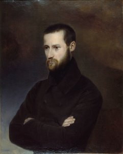 Portret Louis-Auguste Blanqui 1805-1881, w latach 1844-1850. autorstwa Amélie Suzanne Serre