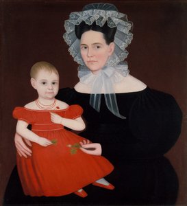 Pani Mayer i córka, 1835-40.