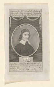 Portret Johna Winthropa autorstwa Amos Doolittle