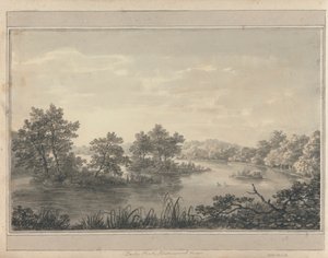 Widoki w Anglii, Szkocji i Walii: Darley Pond, Buttercoomb Moor autorstwa Amos Green