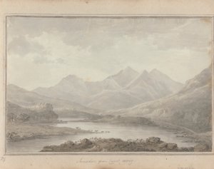 Widoki w Anglii, Szkocji i Walii: Snowdon, z Capel Cerrig autorstwa Amos Green