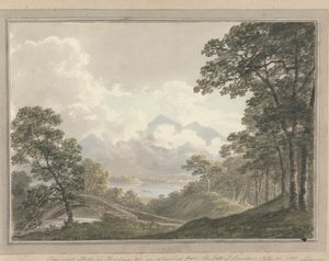 Poglądy w Anglii, Szkocji i Walii: przejściowy wpływ na Skodow i ok., po powrocie z upadku Lowdoor, 30 lipca 1805 r. autorstwa Amos Green