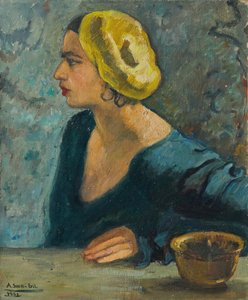 Autoportret autorstwa Amrita Sher Gill