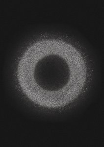 Abstrakcyjny pierścień świetlny autorstwa Amy Louise Baker