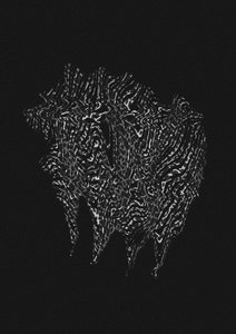 Dynamiczny strumień abstrakcji autorstwa Amy Louise Baker