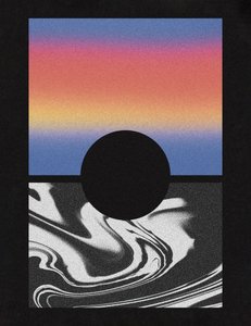 Gradient zaćmienia Słońca autorstwa Amy Louise Baker