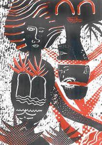 We Grow 2, 2015 (sitodruk) autorstwa Amy Louise Evans