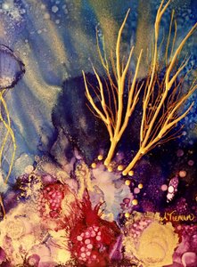 Płynny złoty ocean autorstwa Amy Tieman