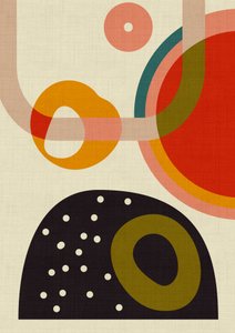 Mid Century Cirque 4 Kopie autorstwa Ana Rut Bre