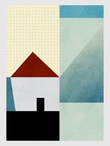 Dom Spaces Bleu autorstwa Ana Rut Bre