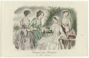 Dziennik kobiecy, ca. 1850: 4, Rue Favart autorstwa Anaïs Colin Toudouze