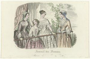 Dziennik kobiecy, ca. 1850, nr 1614 autorstwa Anaïs Colin Toudouze