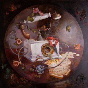 Surrealistyczna wizja telefoniczna