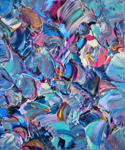 Żywe, abstrakcyjne zawirowania