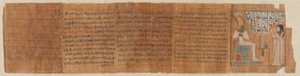 Papirus pogrzebowy Tayuhenutmuta autorstwa Ancient Egyptian