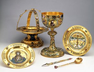 Zestaw liturgiczny, 1679 autorstwa Ancient Russian Art