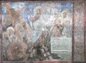 Zejście do piekła autorstwa Ancient Russian frescos