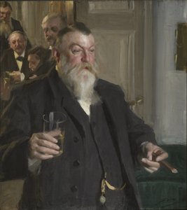 Toast w Towarzystwie Idun autorstwa Anders Leonard Zorn