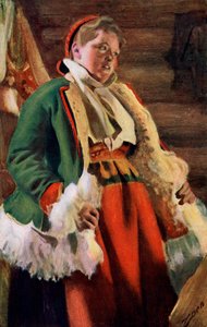 Braskkulla, wieśniaczka z Moro, 1911-1912 autorstwa Anders Leonard Zorn