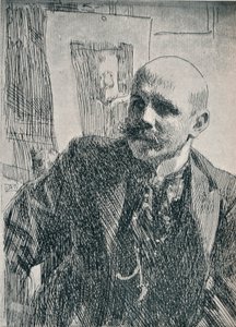 Hrabia Georg von Rosen 1843-1923, malarz szwedzki, 1893, 1898 autorstwa Anders Leonard Zorn