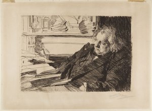 Ernest Renan autorstwa Anders Leonard Zorn