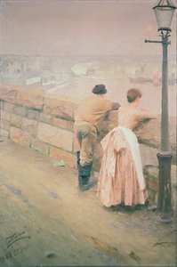 Rybak, St. Ives, 1888 r. autorstwa Anders Leonard Zorn