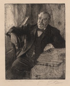 Grover Cleveland autorstwa Anders Leonard Zorn
