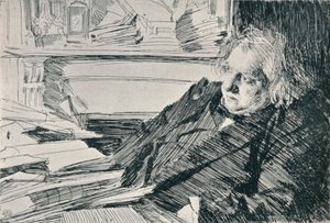 Joseph Ernest Renan 1823-1892, 1892, 1898 autorstwa Anders Leonard Zorn