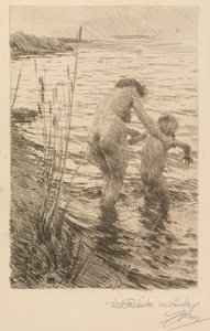 Po pierwsze, 1890. autorstwa Anders Leonard Zorn