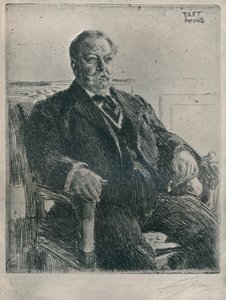 Prezydent Taft, 1911 autorstwa Anders Leonard Zorn