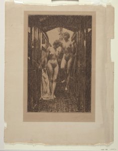 Kabina autorstwa Anders Leonard Zorn