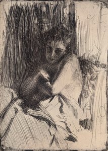 Model, 1880-1906, 1906 autorstwa Anders Leonard Zorn