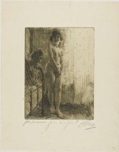 Ciemny zakątek autorstwa Anders Leonard Zorn