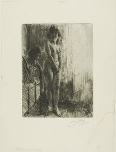 Ciemny zakątek autorstwa Anders Leonard Zorn
