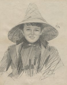 Ada Lymon (Kobieta w dużym kapeluszu) autorstwa Anders Leonard Zorn