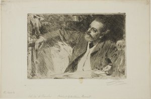 Antonin Proust autorstwa Anders Leonard Zorn