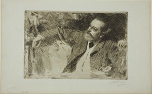 Antonin Proust autorstwa Anders Leonard Zorn