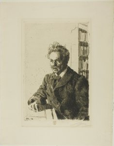August Strindberg autorstwa Anders Leonard Zorn