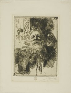 Auguste Rodin autorstwa Anders Leonard Zorn