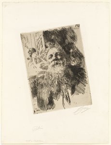 Auguste Rodin autorstwa Anders Leonard Zorn