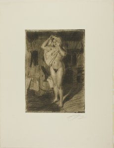 Berserk autorstwa Anders Leonard Zorn
