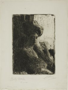 Betty Nansen autorstwa Anders Leonard Zorn