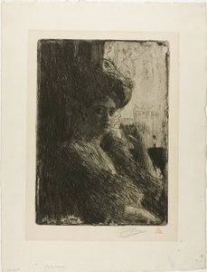 Betty Nansen autorstwa Anders Leonard Zorn