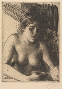 Biust autorstwa Anders Leonard Zorn