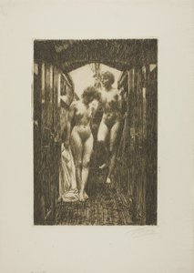 Kabina autorstwa Anders Leonard Zorn