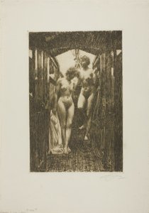 Kabina autorstwa Anders Leonard Zorn