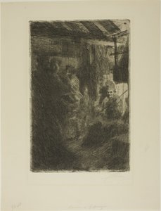 Taniec w Gopsmor autorstwa Anders Leonard Zorn
